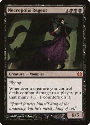 Necropolis Regent card from Return to Ravnica
