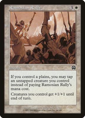 Ramosian Rally card from Mercadian Masques