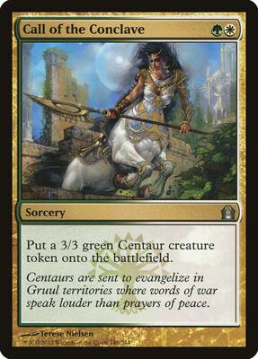 Call of the Conclave card from Return to Ravnica