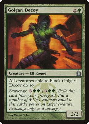 Golgari Decoy card from Return to Ravnica
