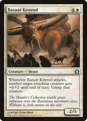 Bazaar Krovod card from Return to Ravnica