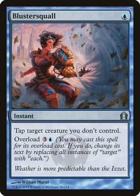 Blustersquall card from Return to Ravnica