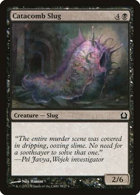 Catacomb Slug card from Return to Ravnica
