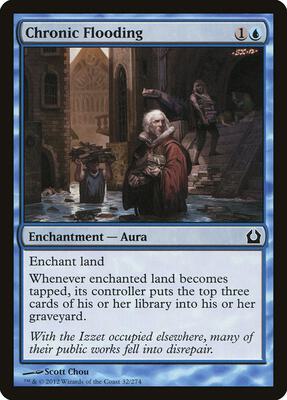 Chronic Flooding card from Return to Ravnica