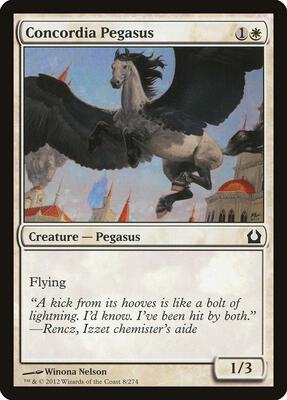 Concordia Pegasus card from Return to Ravnica