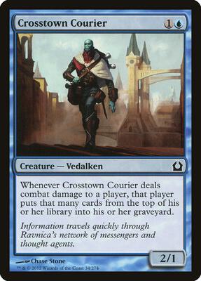 Crosstown Courier card from Return to Ravnica