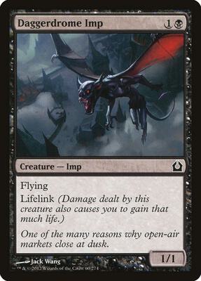 Daggerdrome Imp card from Return to Ravnica
