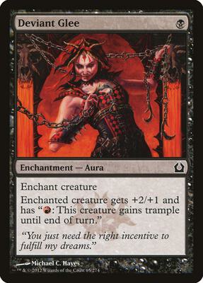 Deviant Glee card from Return to Ravnica