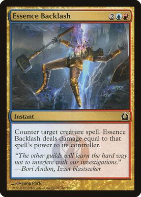 Essence Backlash card from Return to Ravnica