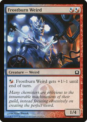 Frostburn Weird card from Return to Ravnica