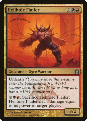 Hellhole Flailer card from Return to Ravnica