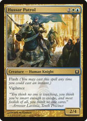 Hussar Patrol card from Return to Ravnica