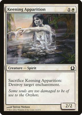 Keening Apparition card from Return to Ravnica