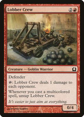 Lobber Crew card from Return to Ravnica