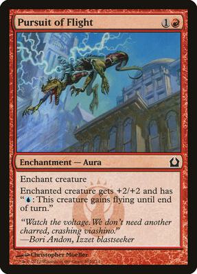 Pursuit of Flight card from Return to Ravnica