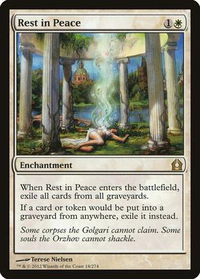 Rest in Peace card from Return to Ravnica