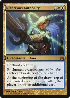 Righteous Authority card from Return to Ravnica