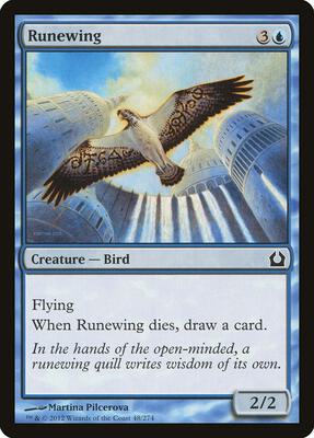 Runewing card from Return to Ravnica