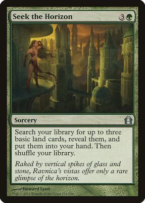 Seek the Horizon card from Return to Ravnica
