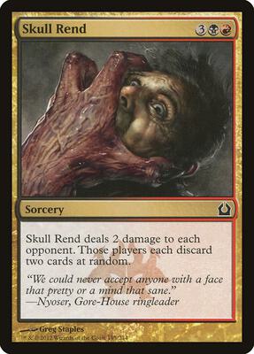 Skull Rend card from Return to Ravnica