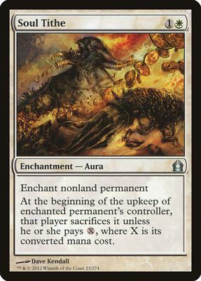 Soul Tithe card from Return to Ravnica