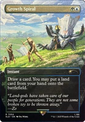 Growth Spiral (7054) card from Secret Lair Drop Series