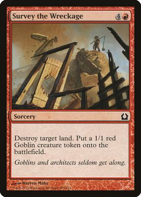 Survey the Wreckage card from Return to Ravnica