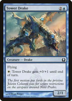 Tower Drake card from Return to Ravnica