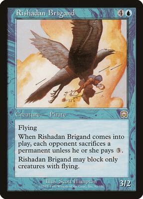 Rishadan Brigand card from Mercadian Masques