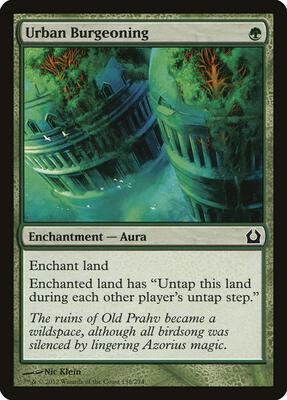 Urban Burgeoning card from Return to Ravnica