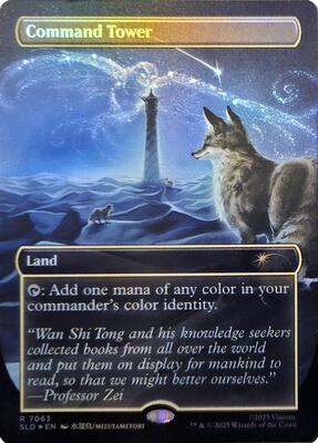 Command Tower (7063) (Rainbow Foil) card from Secret Lair Drop Series