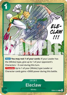Eleclaw card from The Azure Sea's Seven