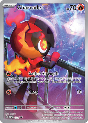 Charcadet - 022 card from ME: Mega Evolution Promo