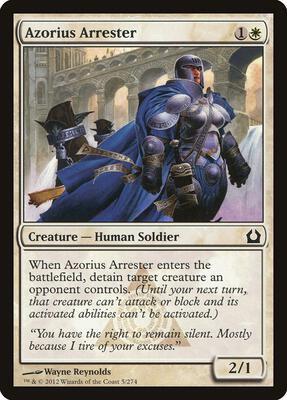 Azorius Arrester card from Return to Ravnica