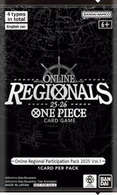 Online Regional Participation Pack 2025 Vol. 1 card from One Piece Promotion Cards