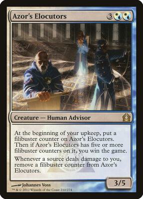 Azor's Elocutors card from Return to Ravnica