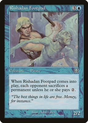 Rishadan Footpad card from Mercadian Masques