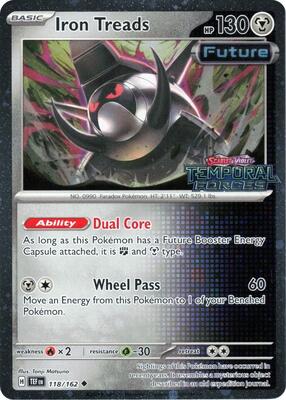 Iron Treads (Temporal Forces Stamped) card from Miscellaneous Cards & Products