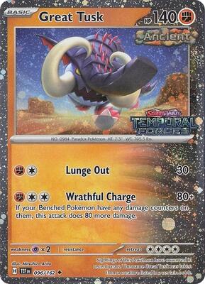 Great Tusk - 096/162 (Temporal Forces Stamped) card from Miscellaneous Cards & Products