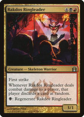 Rakdos Ringleader card from Return to Ravnica