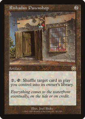 Rishadan Pawnshop card from Mercadian Masques
