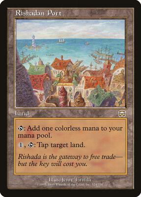 Rishadan Port card from Mercadian Masques