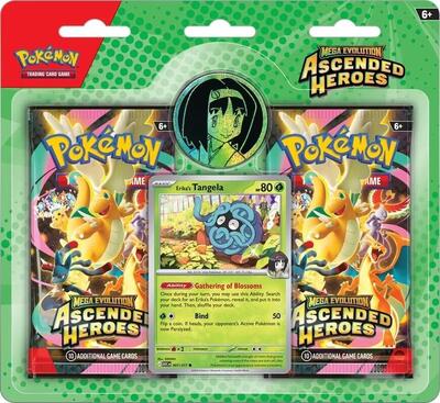 Mega Evolution: Ascended Heroes Collection - Erika (3-Tab) card from ME: Ascended Heroes
