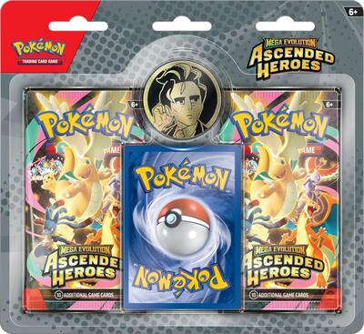 Mega Evolution: Ascended Heroes Collection - Larry (3-Tab) card from ME: Ascended Heroes
