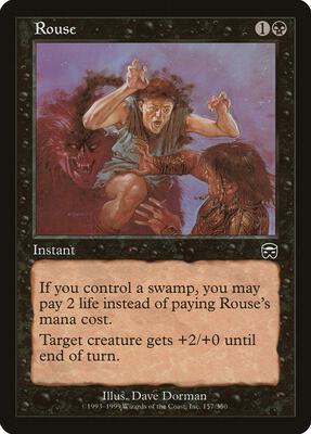 Rouse card from Mercadian Masques