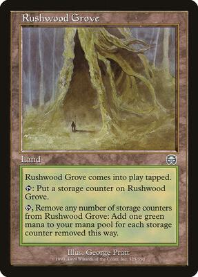 Rushwood Grove card from Mercadian Masques