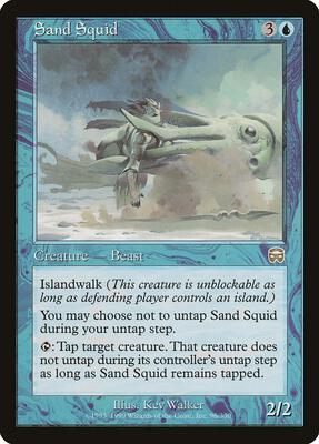 Sand Squid card from Mercadian Masques