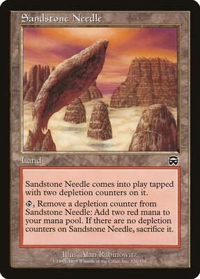 Sandstone Needle card from Mercadian Masques