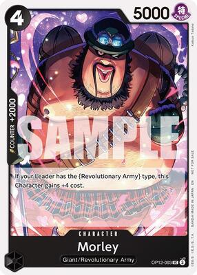 Morley (Tournament Pack 2026 Vol. 1) card from One Piece Promotion Cards