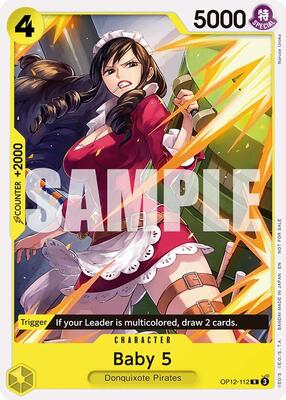 Baby 5 (Tournament Pack 2026 Vol. 1) card from One Piece Promotion Cards